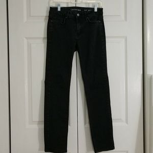 EUC CALVIN KLEIN Black Ultimate Skinny Jeans 6